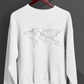 World Map Sweatshirt