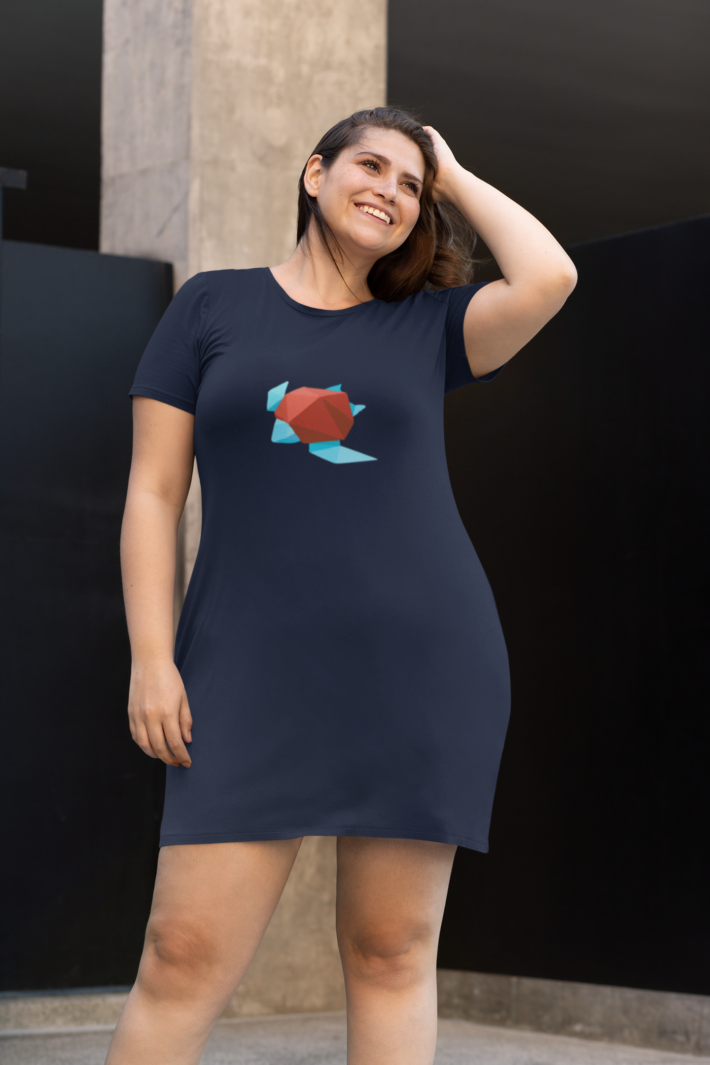 Turtle T-Shirt Dress